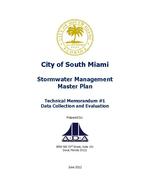 City of South Miami : Stormwater Management Plan : Technical Memorandum #1, Data collection and evaluation